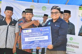 XL Axiata Bangun Masjid dan Instalasi Air Bersih di Makassar