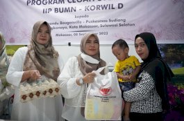 IIP BUMN Kembali Salurkan Bantuan Program Cegah Stunting Tahap II di Sulawesi Selatan dan Sulawesi Barat
