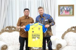 Klub Sepak Bola Belanda SC Cambuur Jajaki Kerjasama dengan Pemkab Gowa