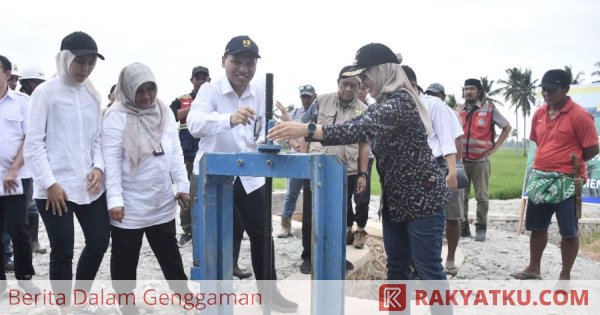 Bendung Baliase Luwu Utara Mulai Aliri 3.000 Hektare Sawah, Bakal Diresmikan Jokowi