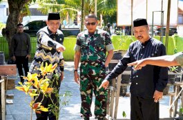 Kunjungan Pj Gubernur Sulsel, Bupati Wajo dan Dandim Tinjau Persiapan di Kelurahan Peneki