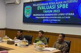Luwu Utara Raih Indeks SPBE Kategori Baik Penilaian Interviu