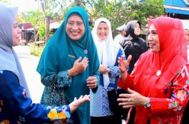Berkunjung ke Wajo bersama Pj Gubernur Sulsel, Ketua Dekranasda Sulsel Apresiasi Pesona Sutera Wajo