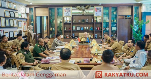 Bupati Jeneponto Pimpin Rakor Forkopimda: Bahas Pengendalian Inflasi, Kemiskinan Ekstrim, dan Kekeringan