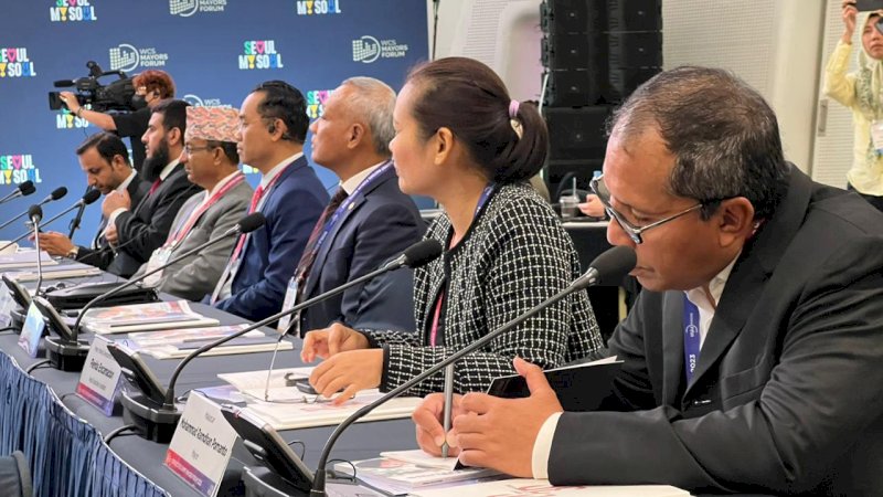 Wali Kota Danny Pomanto Hadiri World Cities Summit Mayor Forum 2023 di Korea