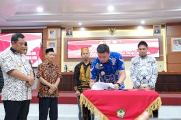 Pertama di Sulsel, Pemkab Gowa Teken NPHD Pilkada 2024