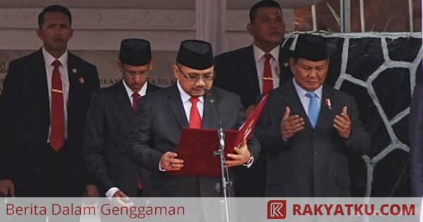 Pimpin Doa Upacara Hari Kesaktian Pancasila, Menag Sebut Takdir Tuhan Selamatkan Pancasila