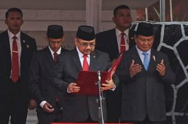 Pimpin Doa Upacara Hari Kesaktian Pancasila, Menag Sebut Takdir Tuhan Selamatkan Pancasila
