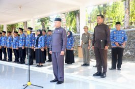 Ketua DPRD Wajo Didaulat Membacakan Ikrar Kesaktian Pancasila