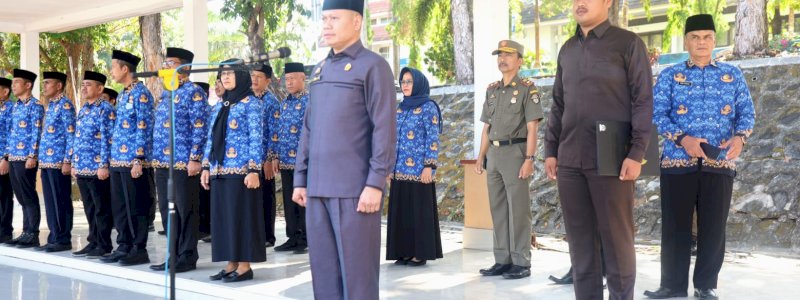 Ketua DPRD Wajo Didaulat Membacakan Ikrar Kesaktian Pancasila