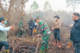 Selamatkan Sawit, Kementan Terjun Padamkan Kebakaran Lahan di Kalsel