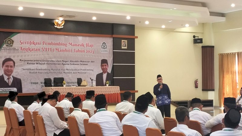 Kasubdit Bimbingan Jemaah Haji dan Dirjen PHU Jadi Pemateri pada Kegiatan SPMH Angkatan VIII 