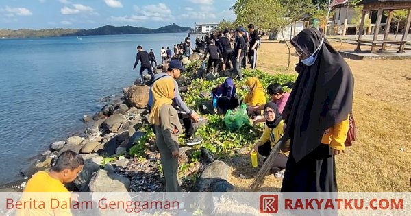 RSUD Andi Makkasau Berpartisipasi Gerakan Bersih Pantai, Dorong Kepedulian Hidup Bersih