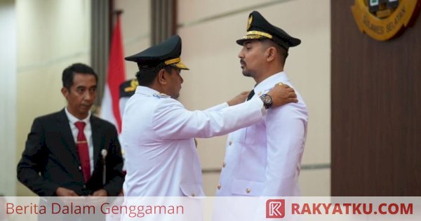 Dihadiri Menpora, Pj Gubernur Sulsel Lantik Akbar Laluasa Jadi Wabup Luwu Timur