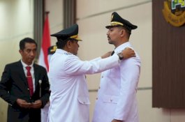 Dihadiri Menpora, Pj Gubernur Sulsel Lantik Akbar Laluasa Jadi Wabup Luwu Timur