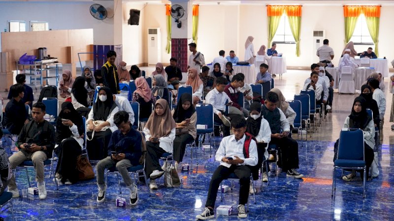 180 Mahasiswa Ikut Seleksi Wawancara Beasiswa Universitas Muhammadiyah Makassar