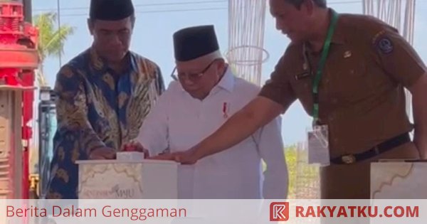 Dihadiri Wapres RI, Pembangunan Masjid Hj. Andi Nurhadi dan AAS International Hospital Dimulai