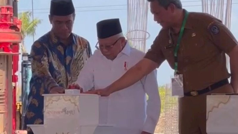 Dihadiri Wapres RI, Pembangunan Masjid Hj. Andi Nurhadi dan AAS International Hospital Dimulai