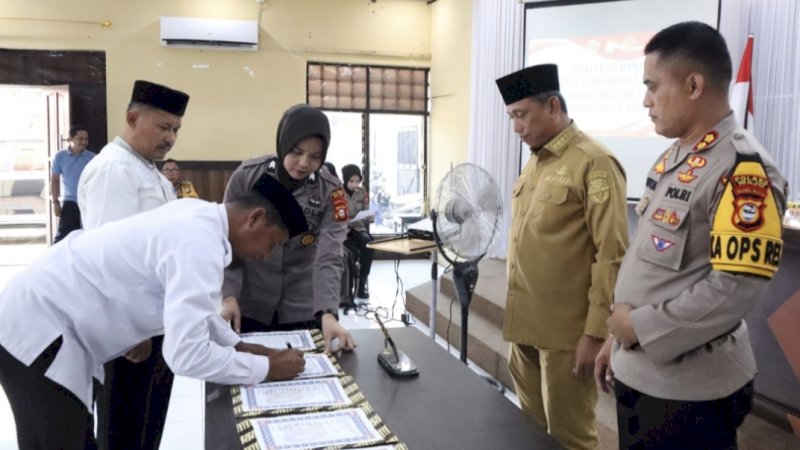 Deklarasi Damai Cakades, Bupati Wajo: Semuanya Harus Tegak Lurus