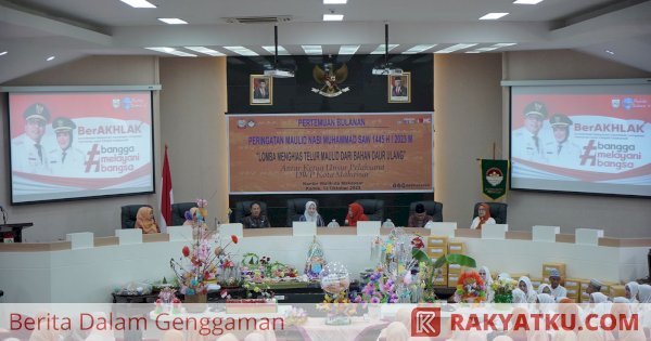 Peringati Maulid, DWP Kota Makassar Gelar Lomba Hias Telur