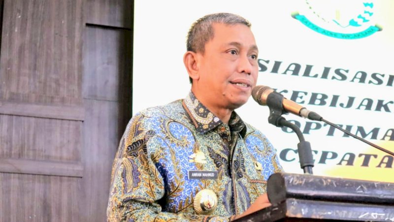 Bupati Wajo Amran Mahmud 