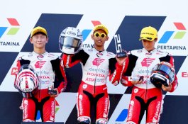 Tepati Janji, Pebalap AHM  Cetak Prestasi di Dua Ajang Balap Kelas Dunia