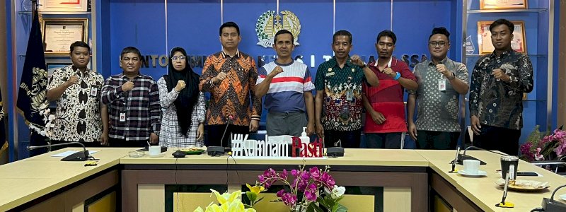 Monitoring Penyusunan Anggaran pada Dua Satuan Kerja Begini Kata Kanwil Kemenkumham Sulsel   