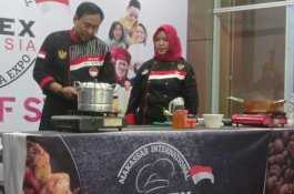 Sulap Ikan Kakap dan Ubi Ungu Jadi Penganan Enak, ICA Sulsel Unjuk Gigi di Ajang Bergengsi Mifhex 2023