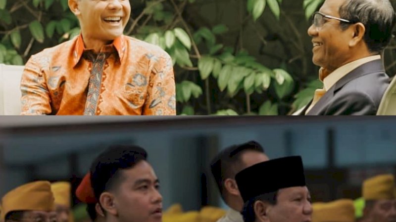 Ist (Foto Instagram/ Ganjar Pranowo dan Prabowo Subianto)