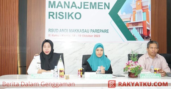 710 Karyawan RSUD Andi Makkasau Ikuti In-house Training Managemen Resiko