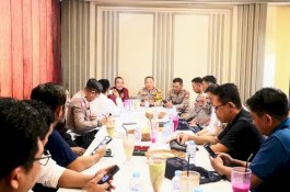 Antisipasi Berita Hoax, Polres dan PWI Wajo Gelar Pertemuan