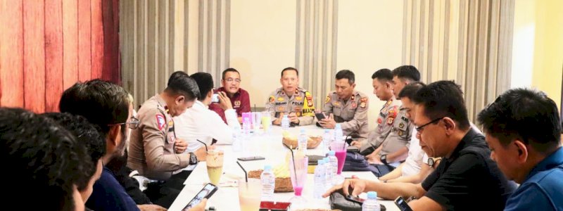 Antisipasi Berita Hoax, Polres dan PWI Wajo Gelar Pertemuan