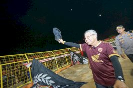 Didampingi Nurdin Abdullah, Taufan Pawe Pamit dari Suporter PSM Makassar