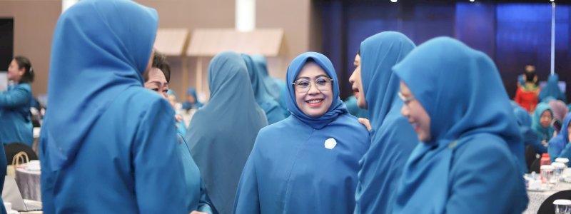Hadiri Rakorda PKK Sulsel, Erna Rasyid Taufan Harap Semangat Kader Tak Kendor