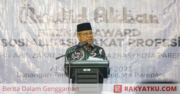 Wali Kota Parepare Apresiasi Kinerja Baznas Turunkan Tingkat Kemiskinan