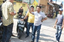 Wahab Tahir Tinjau Proyek Infrastruktur di Kecamatan Bontoala