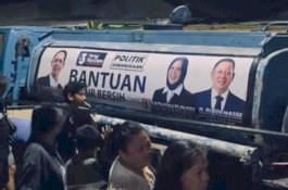 Supratman Salurkan Bantuan Air Bersih di Kecamatan Panakkukang dan Manggala