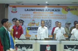 Sekretariat DPRD Makassar Luncurkan Aplikasi Gerbang Informasi
