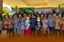 Rudianto Lallo Hadiri Acara Duta Seni dan Misi Kebudayaan Pelajar ke Nusantara Kabupaten Boyolali