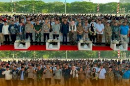 Rudianto Lallo Hadiri Deklarasi Pemilu Damai 2024