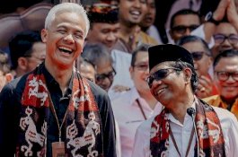 Mahfud Potensial Pertebal Keunggulan Ganjar di Jatim