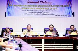 Korsupgah KPK Apresiasi Peningkatan MCP dan SPI Kabupaten Wajo