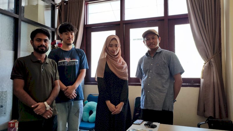 Akiho Tsuji Mahasiswa Asal Jepang Ikut Program Darmasiswa S2 Sosiologi di Unismuh Makassar