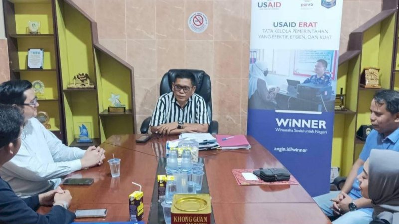 Dinas Pendidikan kota Makassar Teken MOU dengan USAID ERAT
