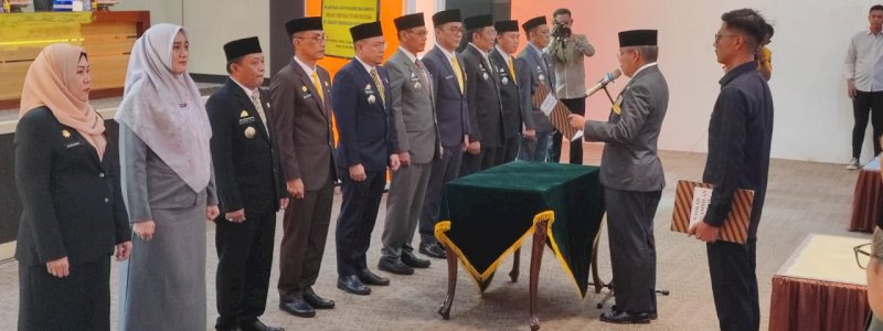 10 Pejabat Hasil Seleksi Terbuka Dilantik Wali Kota Parepare