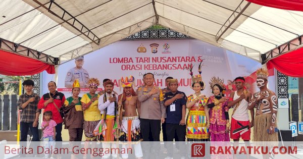 Jelang Hari Sumpah Pemuda, Polrestabes Makassar Gelar Lomba Tari Nusantara dan Orasi Kebangsaan