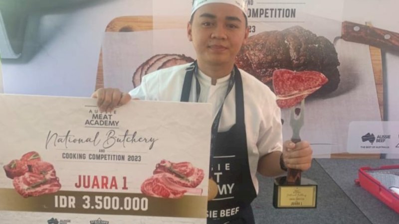 Mahasiswa Poltekpar Makassar Berhasil Raih Juara Pertama Pada Ajang National Butchery & Cooking Competition 2023