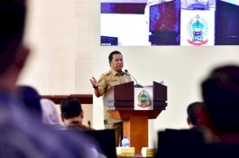 Pinrang Jadi Daerah Ke-13 Teken NPHD, Pj Gubernur Bahtiar Apresiasi Sinergi di Daerah