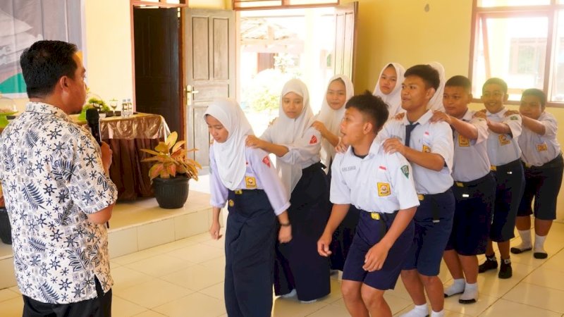 PT Vale Indonesia melalui Indonesia Growth Project (IGP) Morowali mengadakan sosialisasi anti-narkoba dengan menyasar sekolah. (Foto: PT Vale Indonesia)