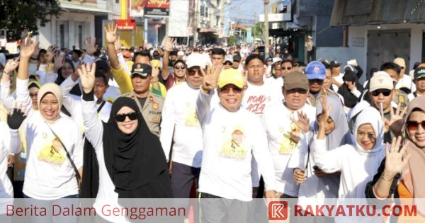 Satu Dekade Pimpin Kota Parepare, Masyarakat Tumpah Ruah Lepas Taufan Pawe Sang Visioner